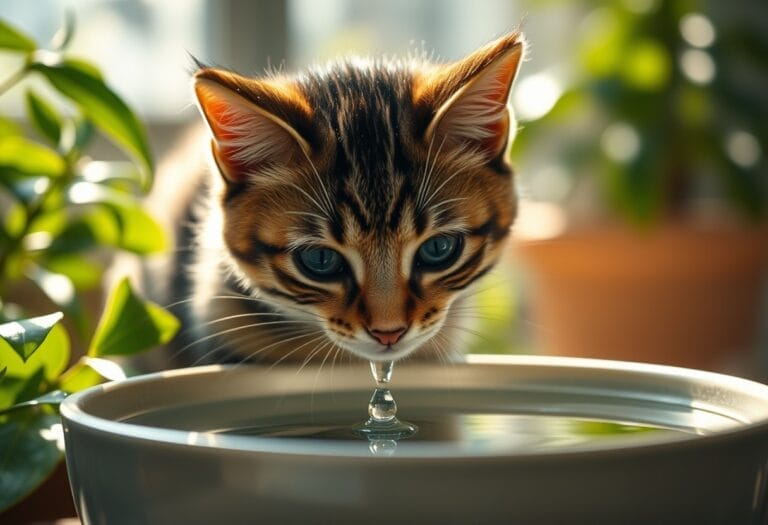 is water good for cats