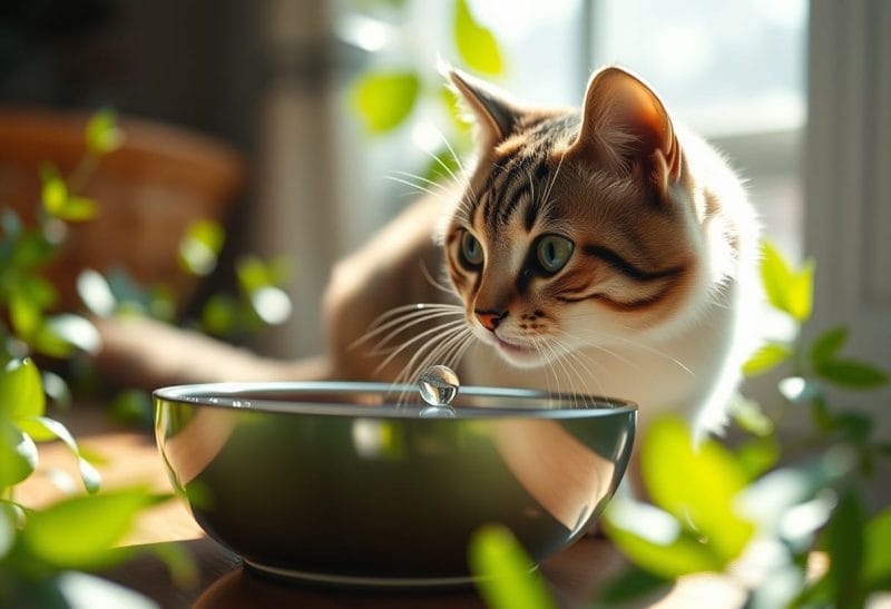 is water good for cats