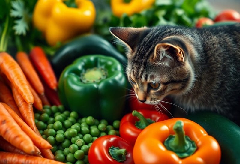 what vegetables can cats eat