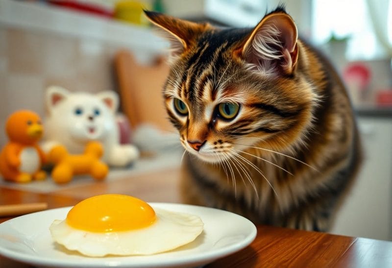 is egg okay for cats gdg