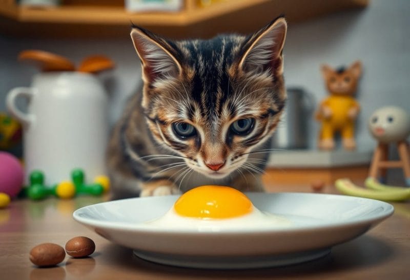 is egg okay for cats idk