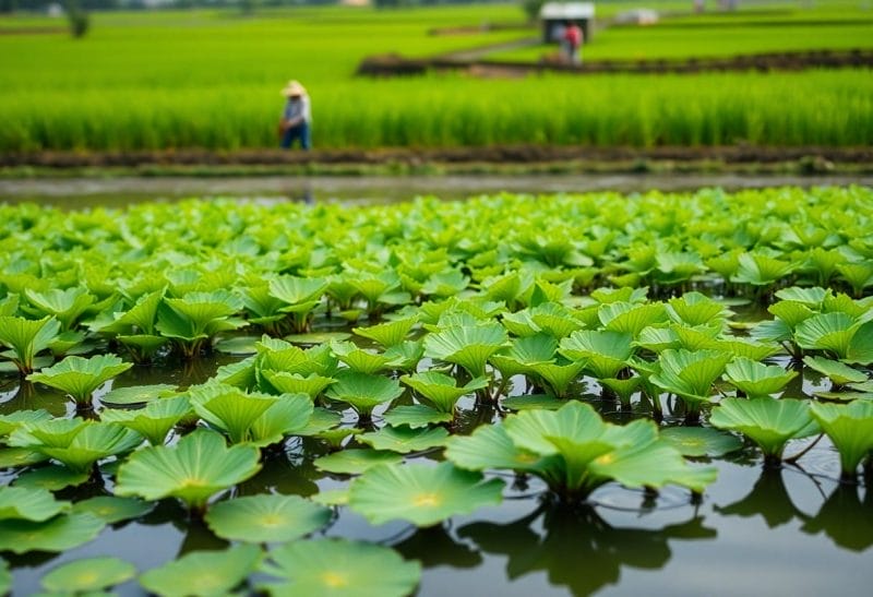 what are the advantages of azolla feed nub