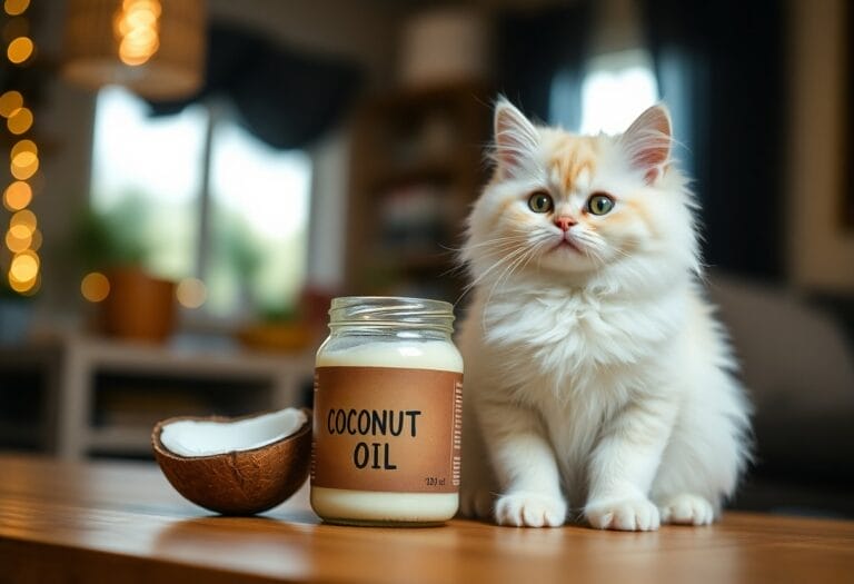 is coconut oil safe for my cat pqr