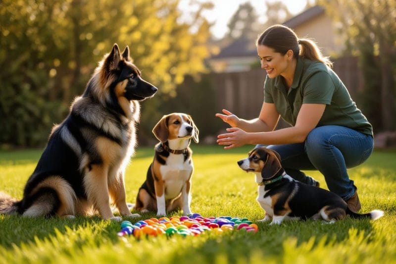 4 simple cues for dog obedience training dky